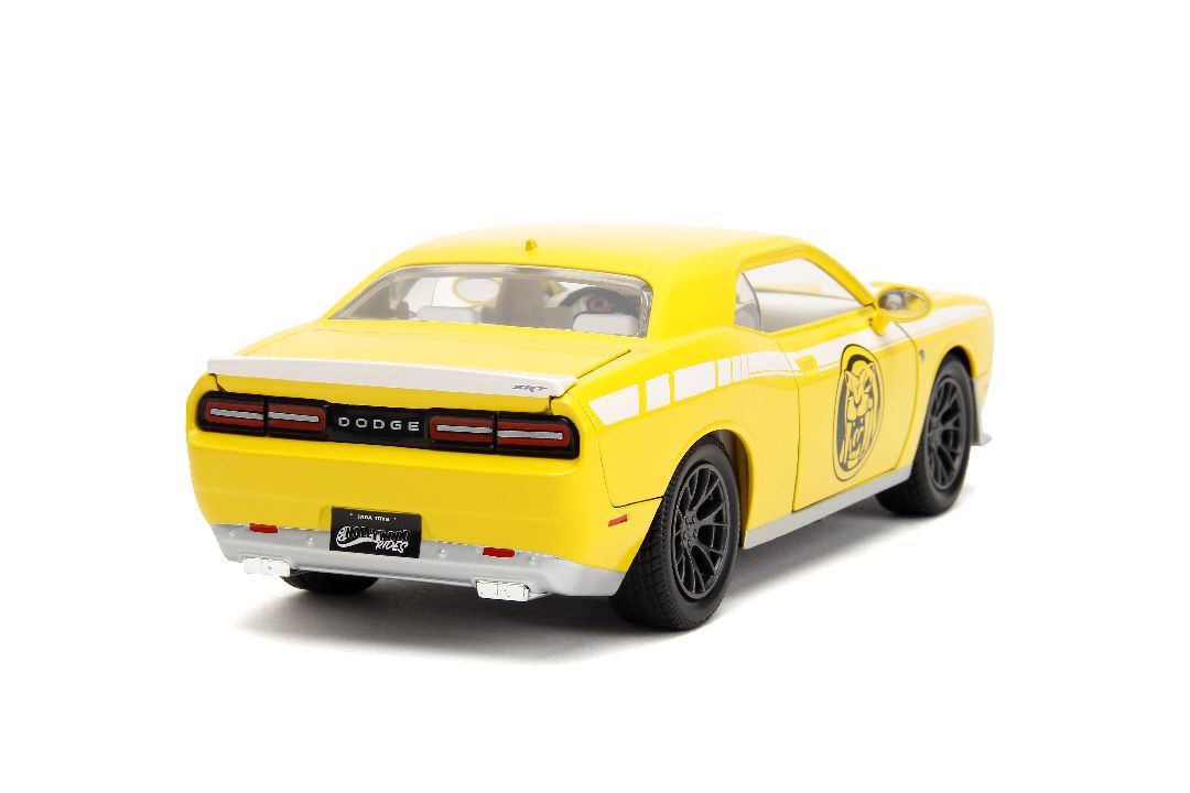 Jada 1/24 "Hollywood Rides" 2015 Challenger Hellcat YellowRanger