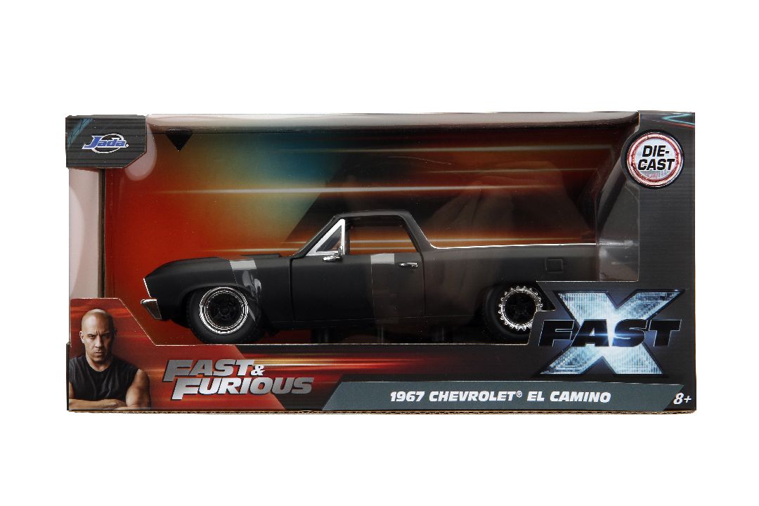 Jada 1/24 "Fast & Furious" FAST X 1967 Chevy El Camino - Click Image to Close