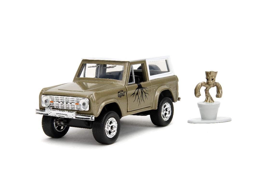 Jada 1/32 1973 Ford Bronco With GROOT