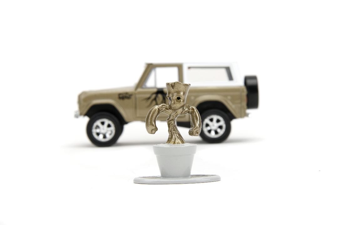 Jada 1/32 1973 Ford Bronco With GROOT