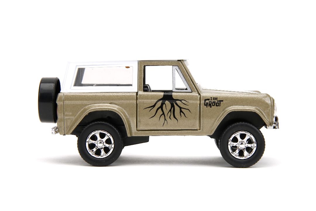 Jada 1/32 1973 Ford Bronco With GROOT