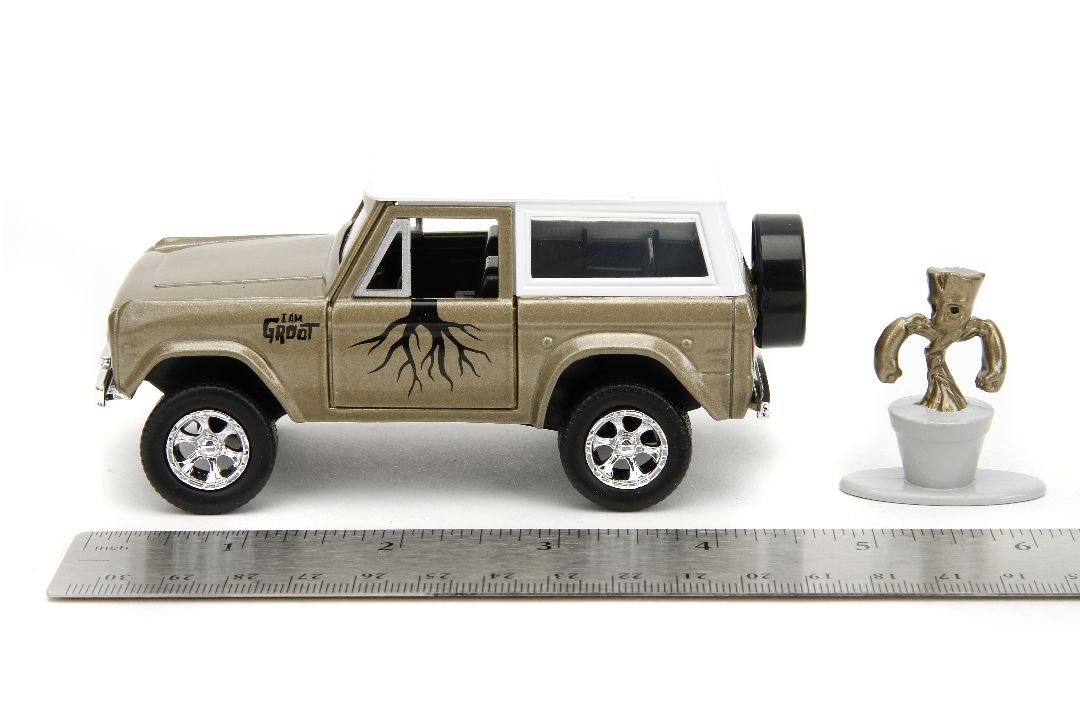 Jada 1/32 1973 Ford Bronco With GROOT - Click Image to Close