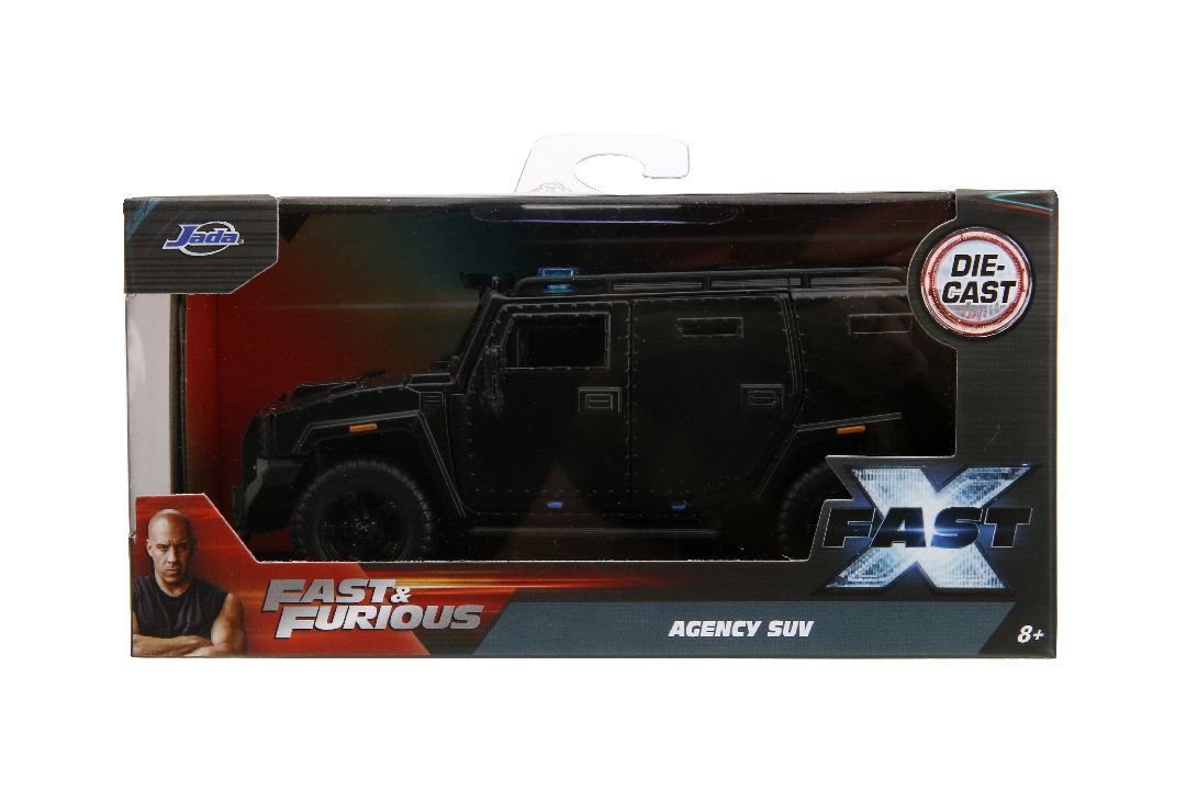 Jada 1/32 "Fast & Furious" FAST X Agency SUV - Primer Black - Click Image to Close