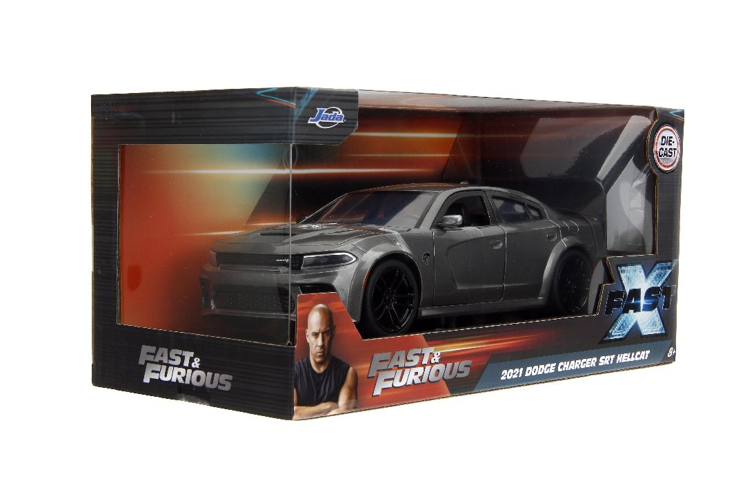 Jada 1/24 "Fast & Furious" 2021 Dodge Charger HELLCAT - Click Image to Close