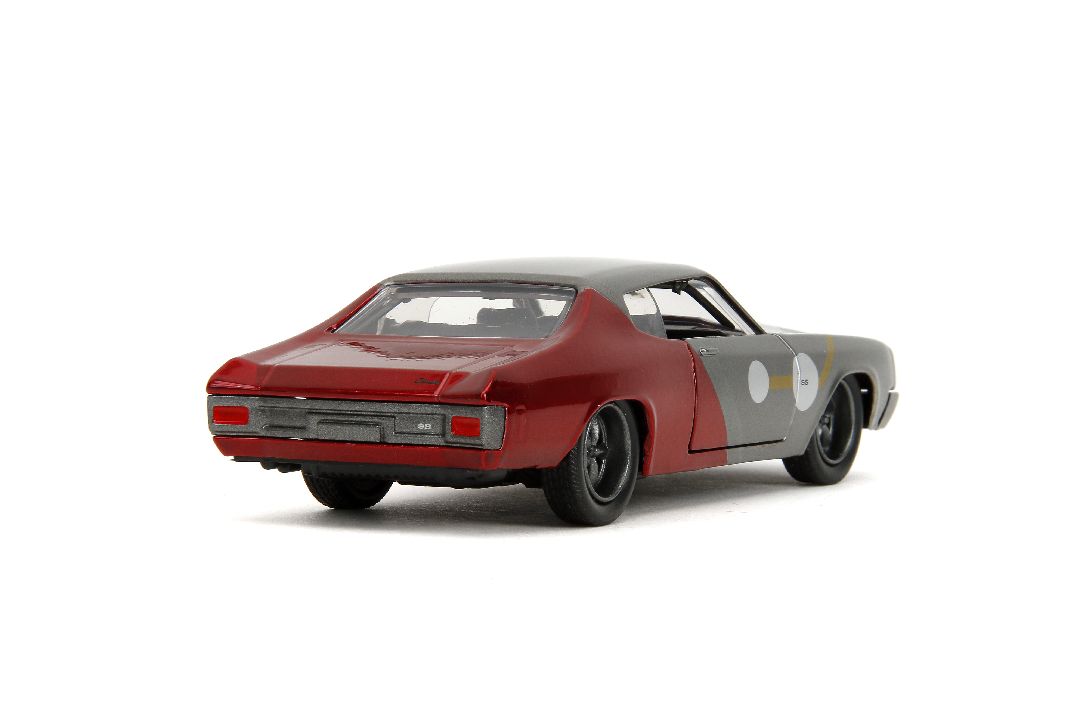 Jada 1/32 "Hollywood Rides" Marvel 1970 Chevelle SS w/Thor - Click Image to Close