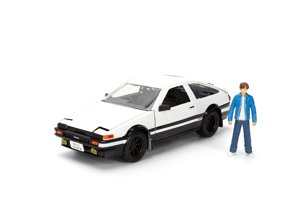 Jada 1/24 "Hollywood Rides" - Initial D - 1986 Trueno w/ Takumi