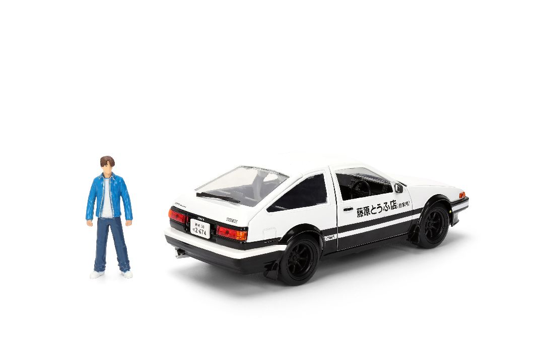 Jada 1/24 "Hollywood Rides" - Initial D - 1986 Trueno w/ Takumi