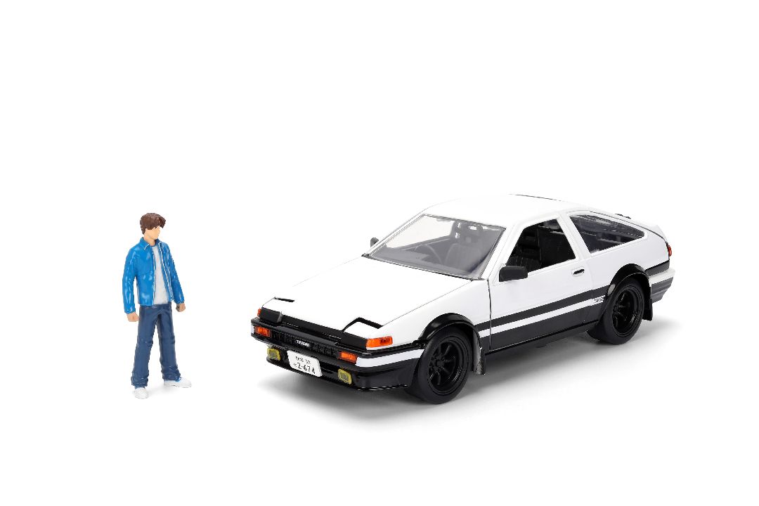 Jada 1/24 "Hollywood Rides" - Initial D - 1986 Trueno w/ Takumi