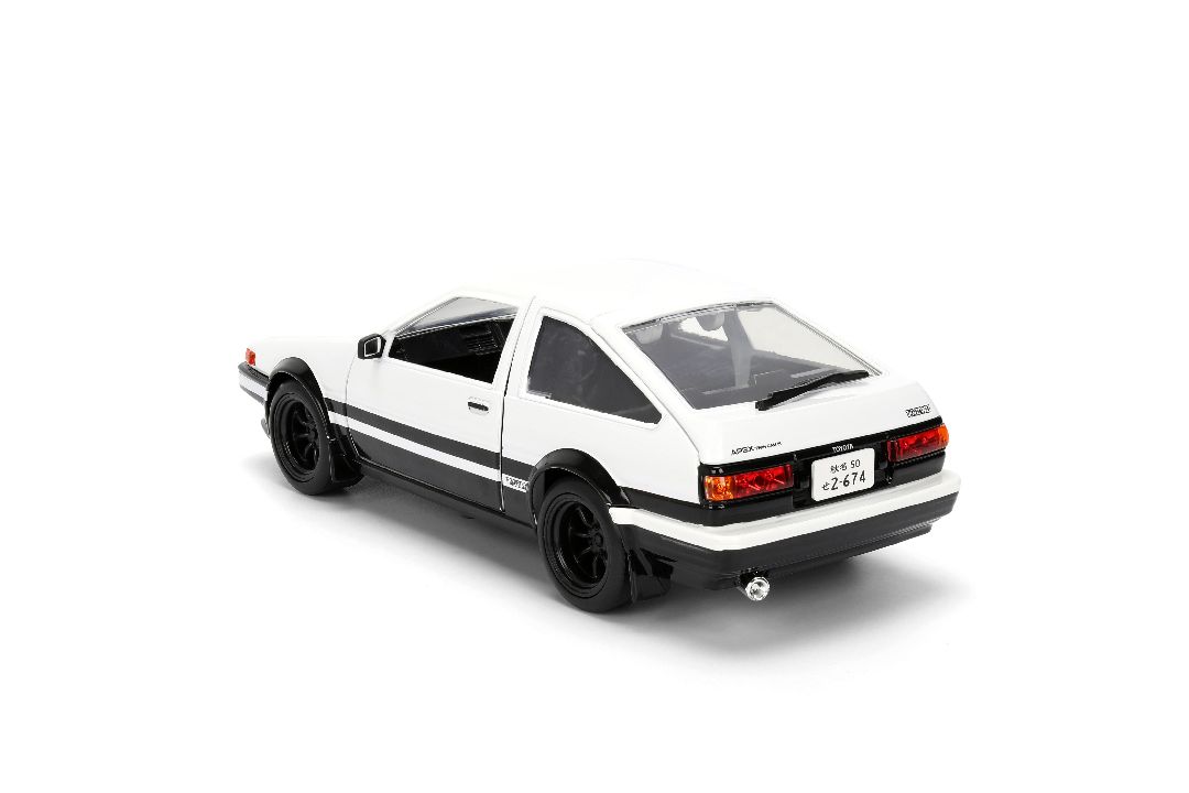 Jada 1/24 "Hollywood Rides" - Initial D - 1986 Trueno w/ Takumi