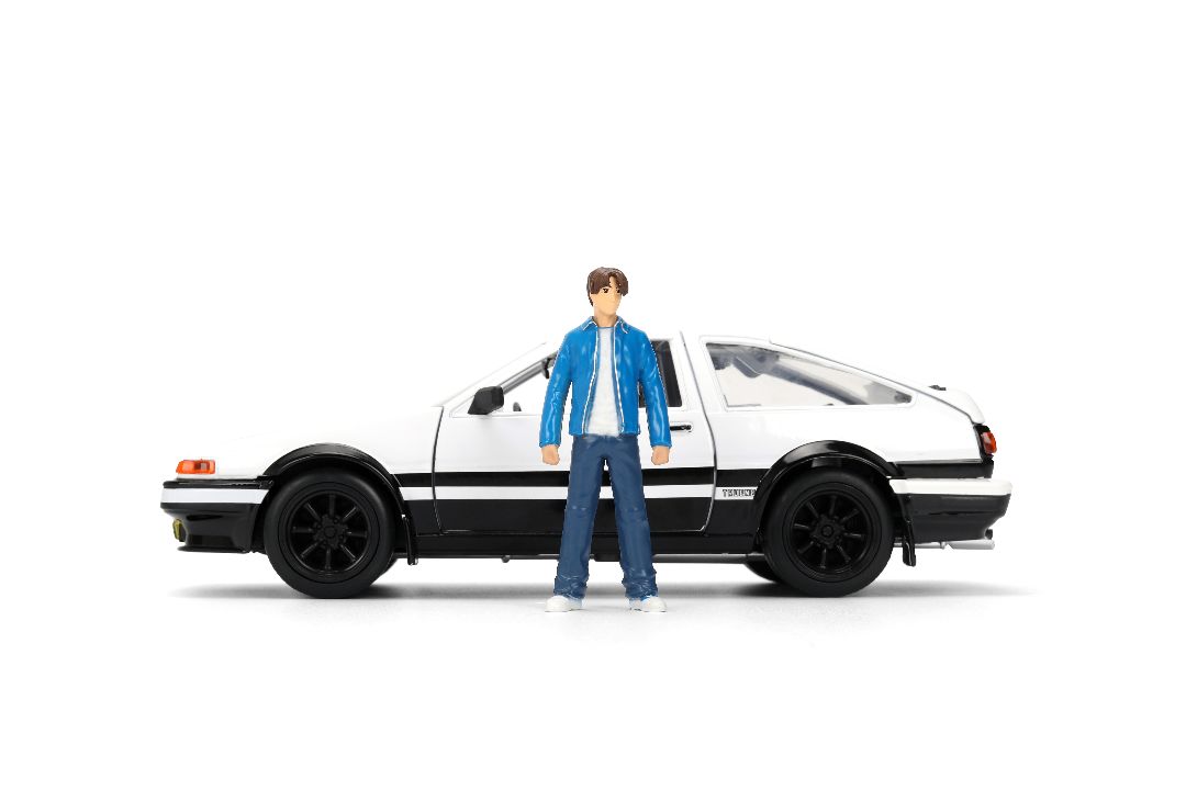 Jada 1/24 "Hollywood Rides" - Initial D - 1986 Trueno w/ Takumi