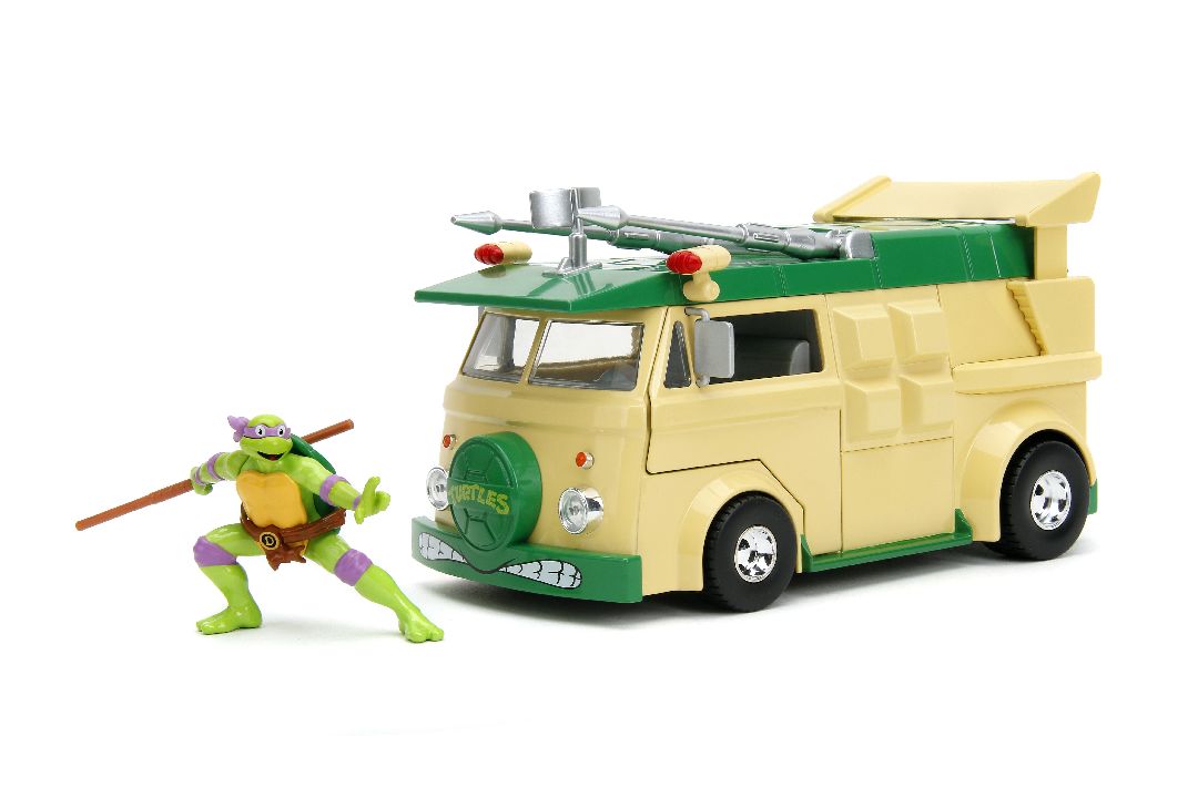 Jada 1/24 "Hollywood Rides" TMNT Party Wagon W/Donatello