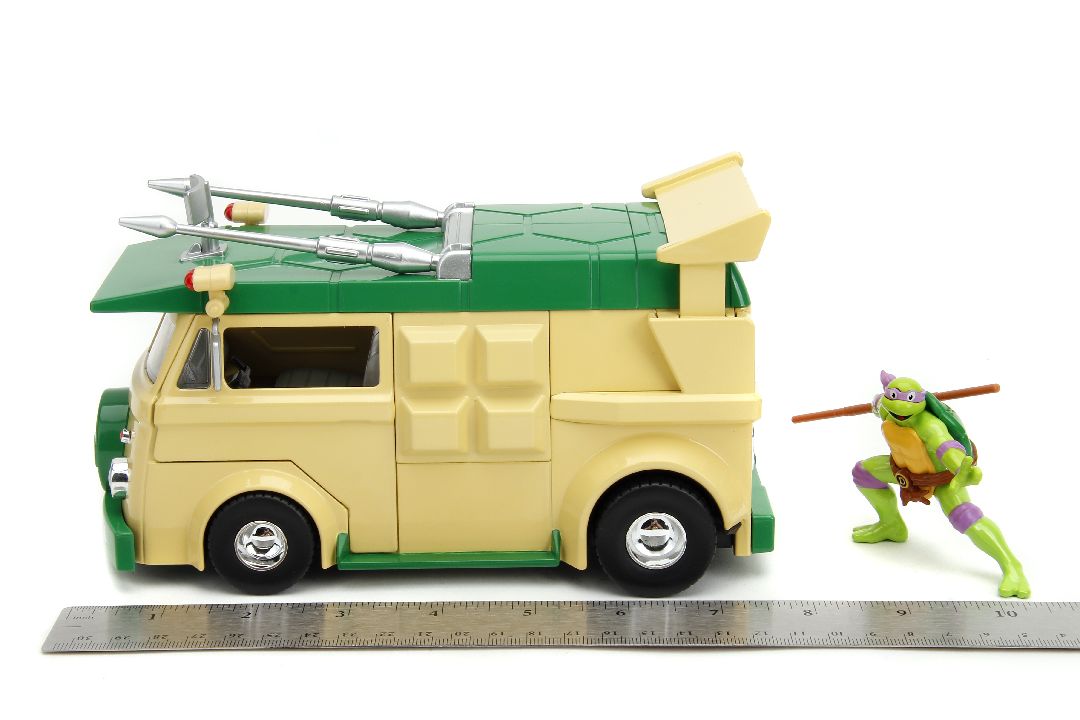 Jada 1/24 "Hollywood Rides" TMNT Party Wagon W/Donatello