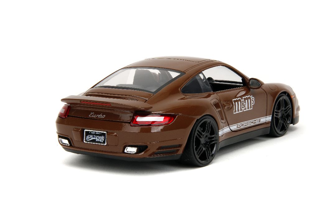 Jada 1/24 "Hollywood Rides" 2007 Porsche 911 Turbo w/Brown M&Ms