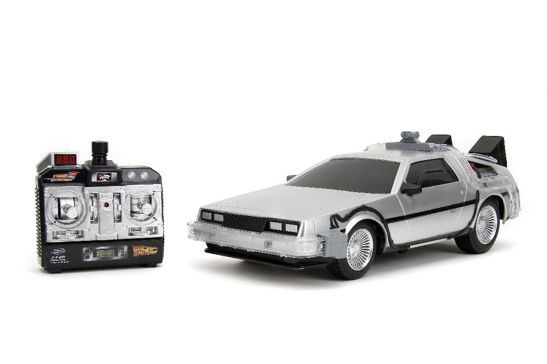 Jada 1/16 "Hollywood Rides" R/C Back to the Future Time Machine