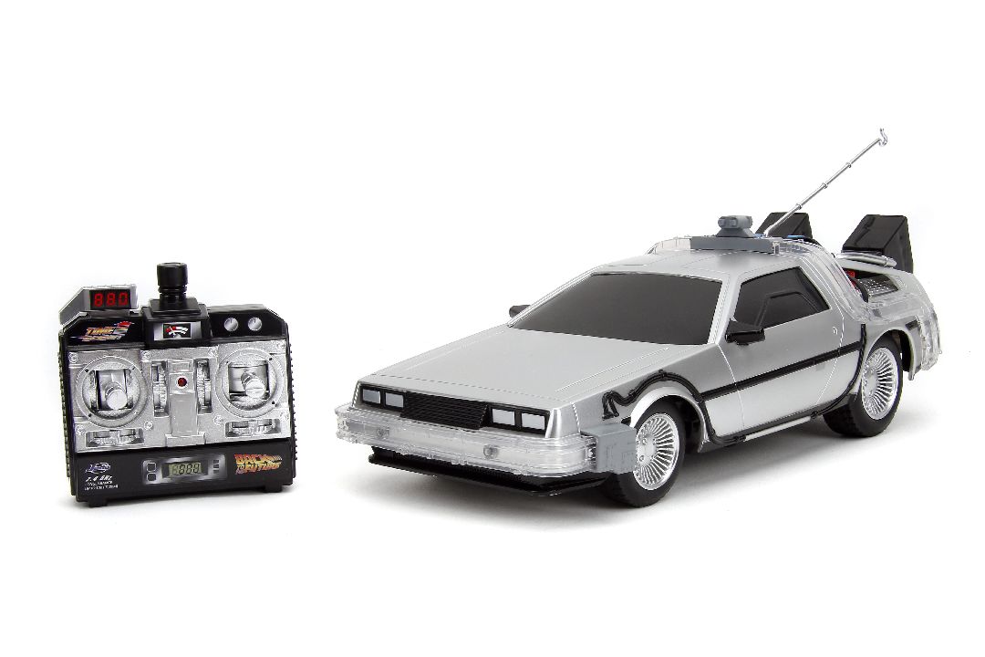 Jada 1/16 "Hollywood Rides" R/C Back to the Future Time Machine