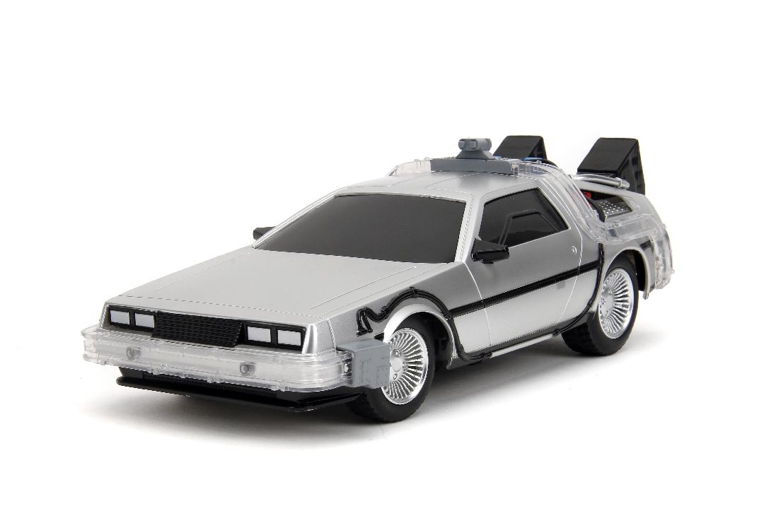 Jada 1/16 "Hollywood Rides" R/C Back to the Future Time Machine