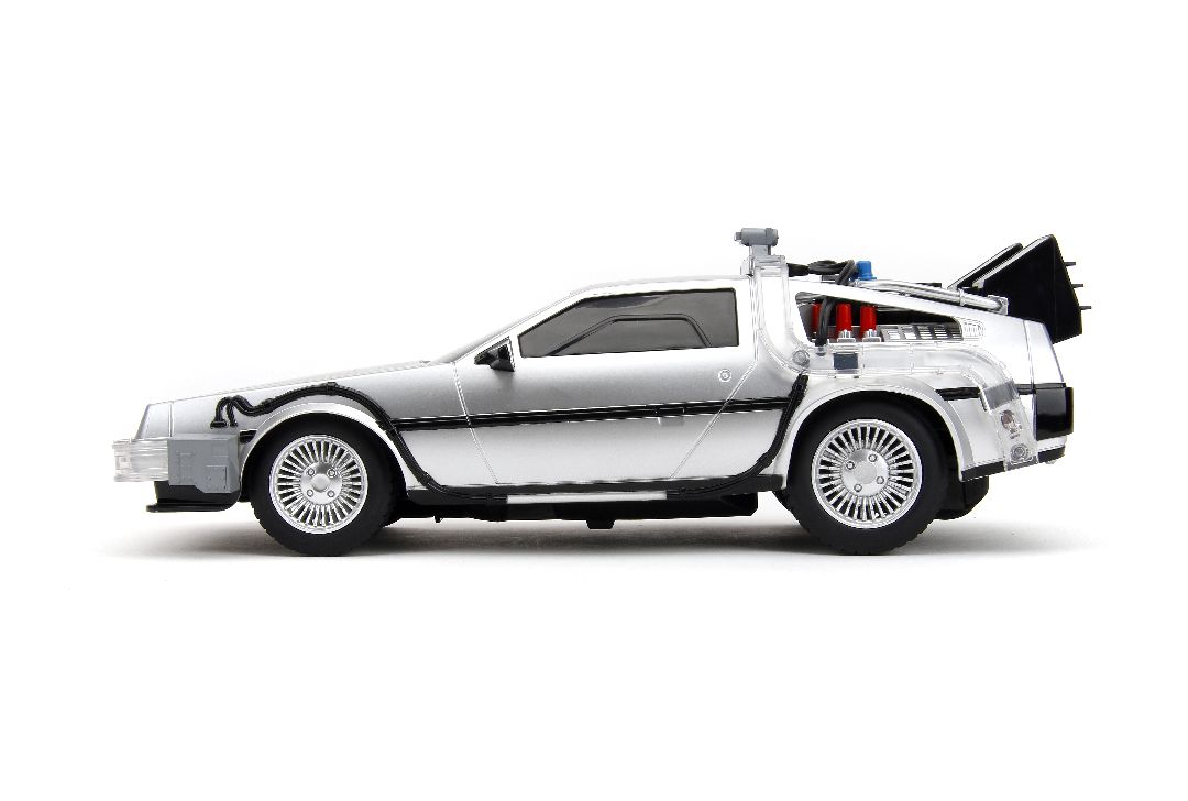 Jada 1/16 "Hollywood Rides" R/C Back to the Future Time Machine