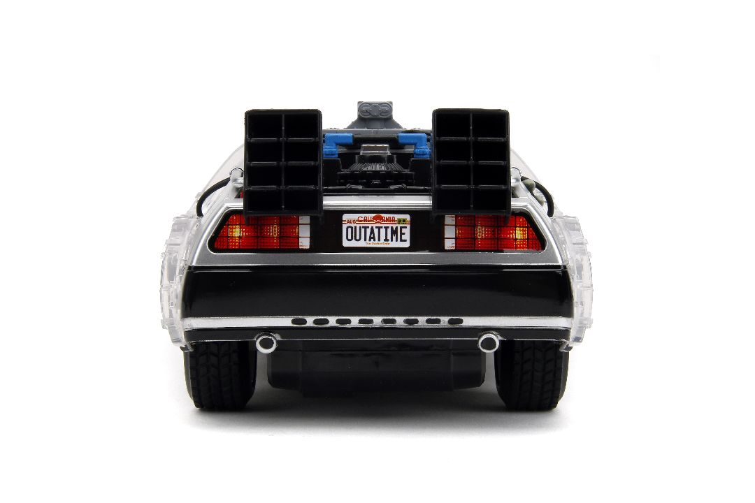 Jada 1/16 "Hollywood Rides" R/C Back to the Future Time Machine