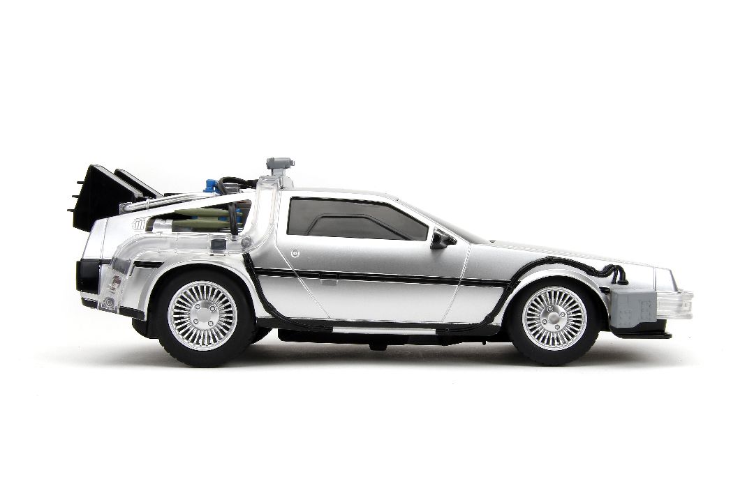 Jada 1/16 "Hollywood Rides" R/C Back to the Future Time Machine