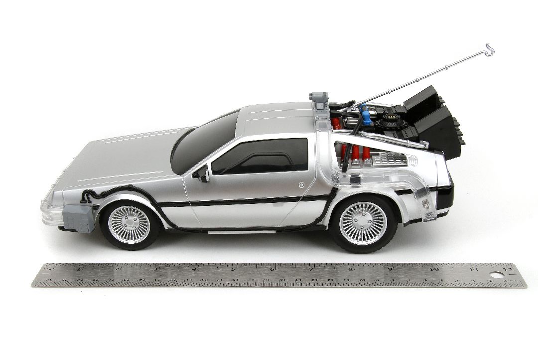 Jada 1/16 "Hollywood Rides" R/C Back to the Future Time Machine