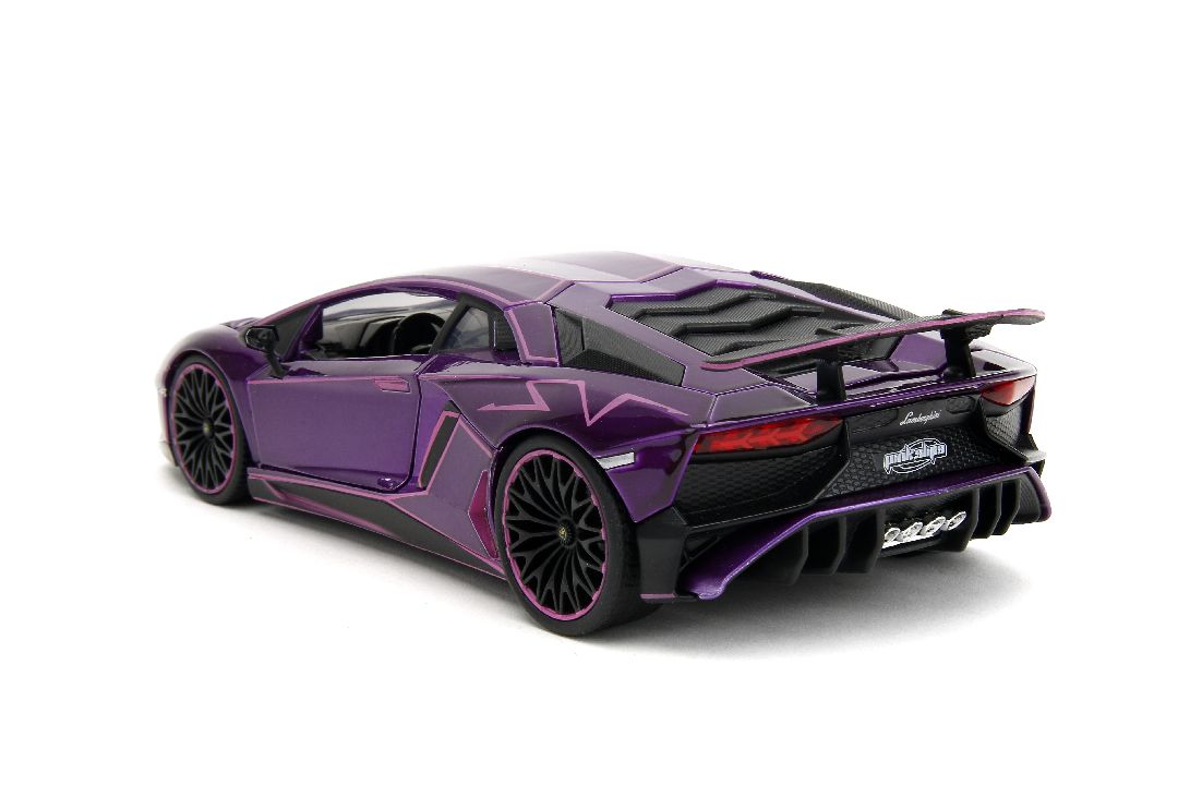 Jada 1/24 "Pink Slips" Lamborghini Aventador SV - Candy Purple