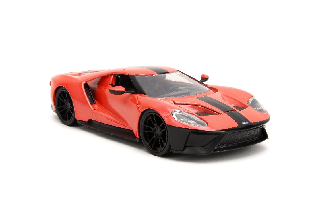 Jada 1/24 "Pink Slips" 2017 Ford GT - Metallic Salmon - Click Image to Close