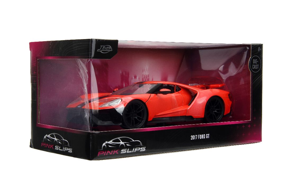 Jada 1/24 "Pink Slips" 2017 Ford GT - Metallic Salmon