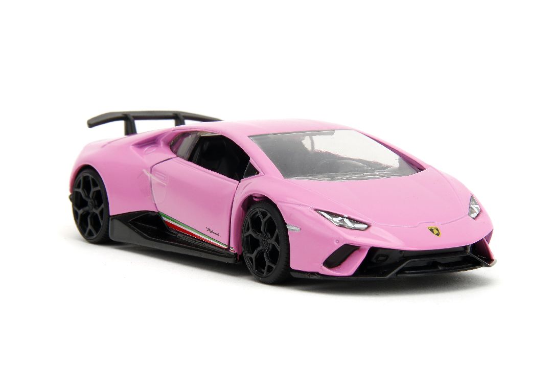 Jada 1/32 "Pink Slips" Lamborghini Huracan Performante - Pink - Click Image to Close