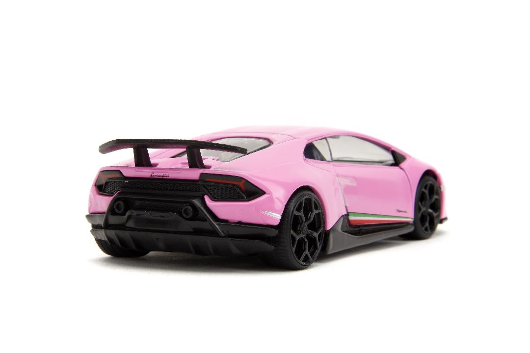 Jada 1/32 "Pink Slips" Lamborghini Huracan Performante - Pink - Click Image to Close