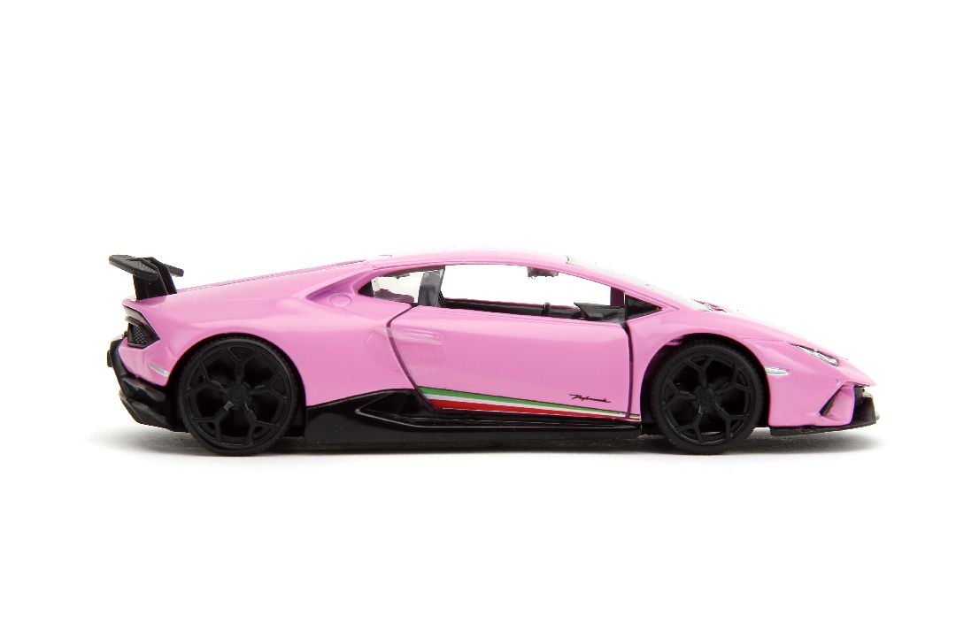 Jada 1/32 "Pink Slips" Lamborghini Huracan Performante - Pink - Click Image to Close