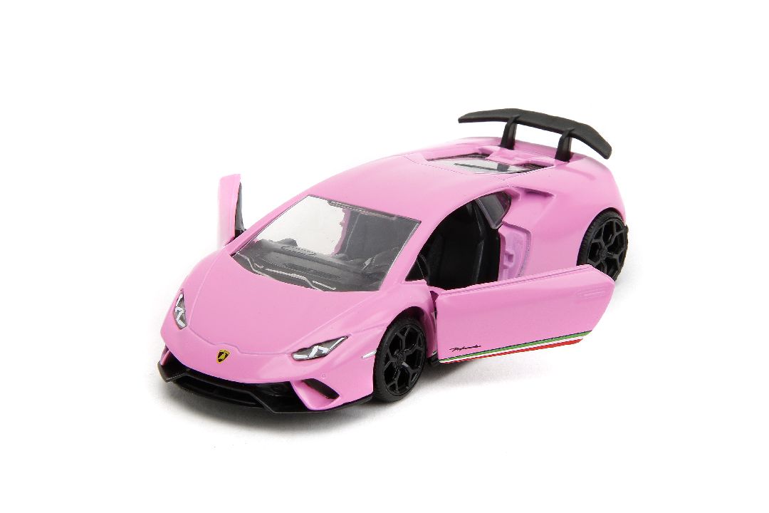 Jada 1/32 "Pink Slips" Lamborghini Huracan Performante - Pink - Click Image to Close