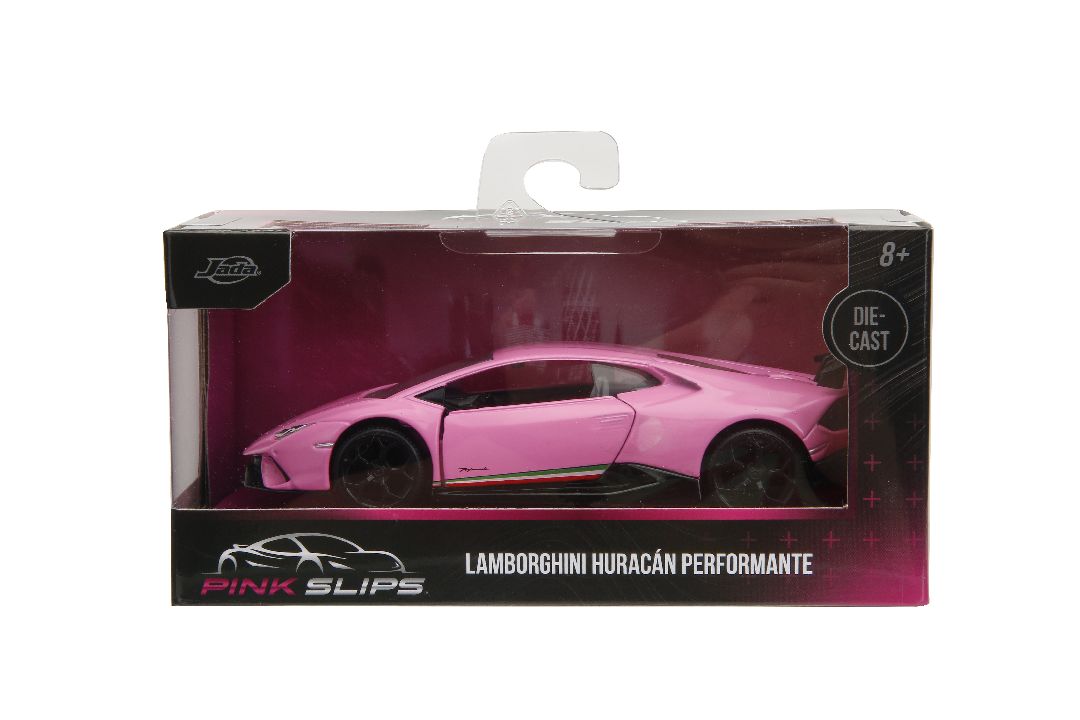 Jada 1/32 "Pink Slips" Lamborghini Huracan Performante - Pink