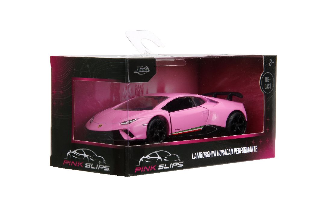 Jada 1/32 "Pink Slips" Lamborghini Huracan Performante - Pink
