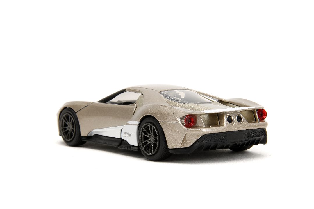 Jada 1/32 "Pink Slips" 2017 Ford GT - Metallic Gold - Click Image to Close