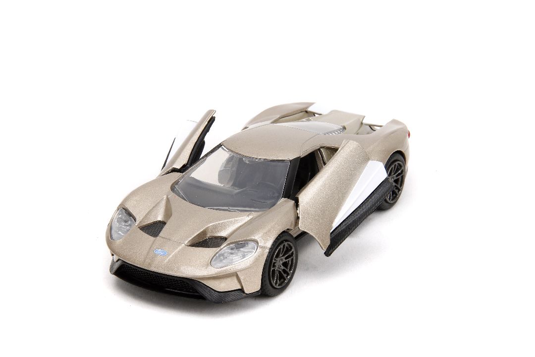 Jada 1/32 "Pink Slips" 2017 Ford GT - Metallic Gold