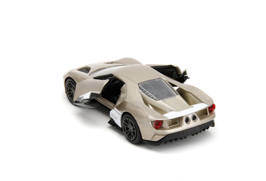 Jada 1/32 "Pink Slips" 2017 Ford GT - Metallic Gold - Click Image to Close