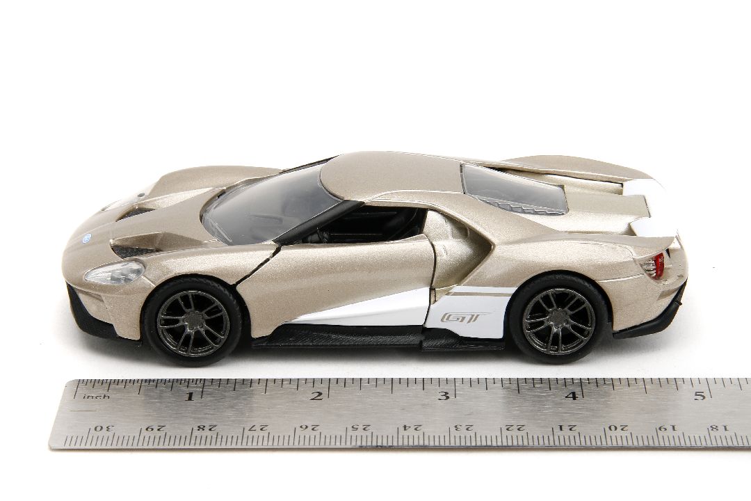 Jada 1/32 "Pink Slips" 2017 Ford GT - Metallic Gold