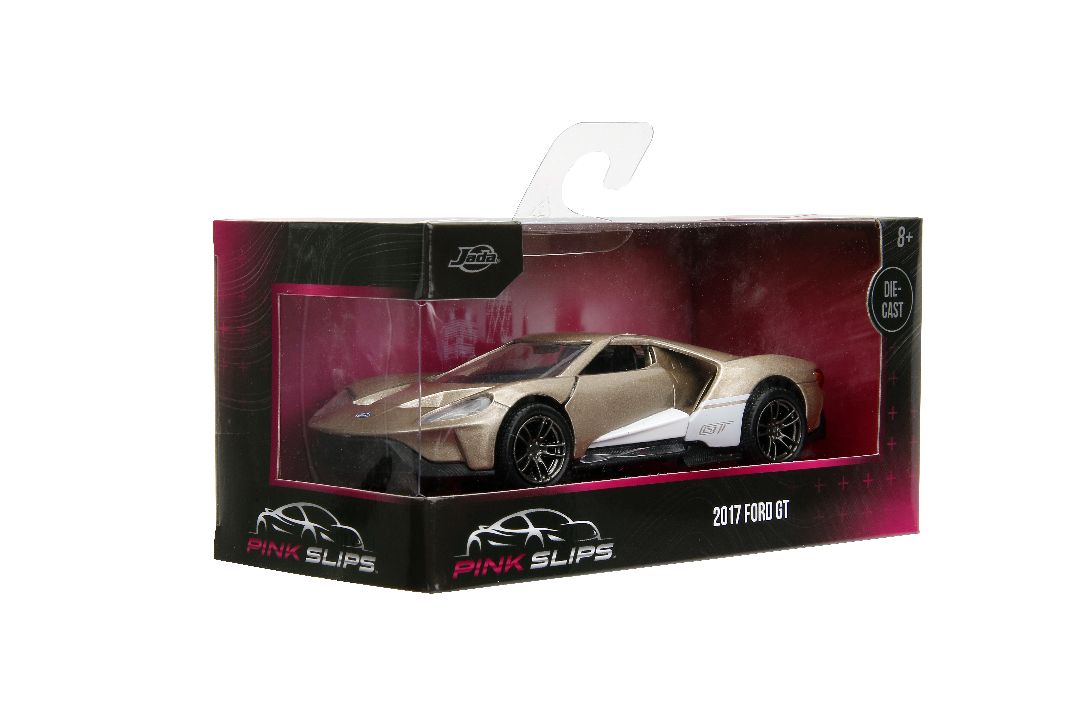 Jada 1/32 "Pink Slips" 2017 Ford GT - Metallic Gold