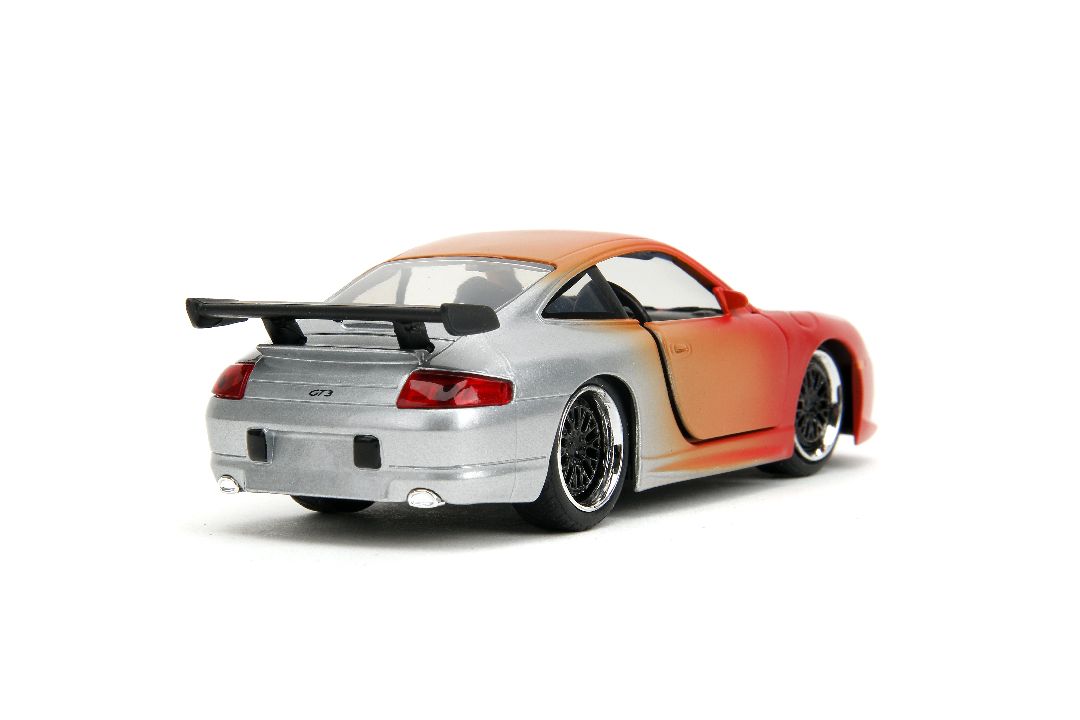 Jada 1/32 "Pink Slips"Porsche 911 GT3 RS-Primer Red/Orange/Slvr