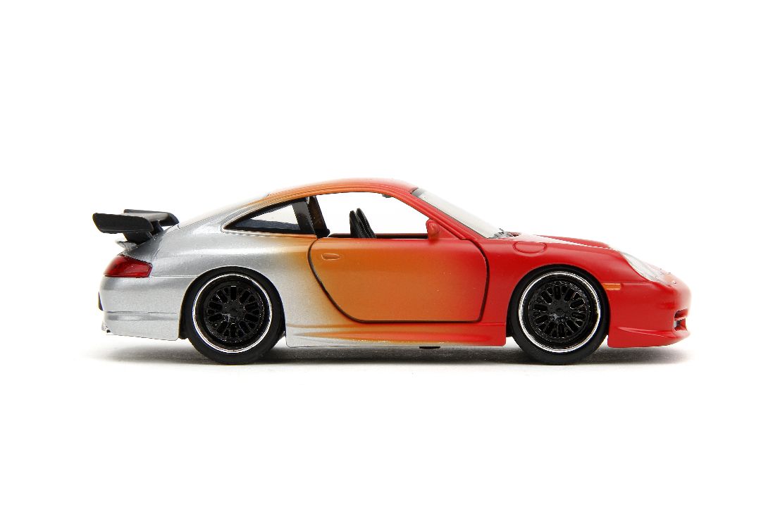 Jada 1/32 "Pink Slips"Porsche 911 GT3 RS-Primer Red/Orange/Slvr