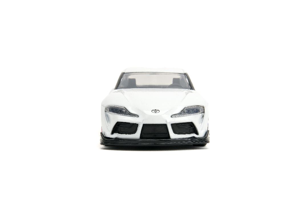 Jada 1/32 "Pink Slips" 2020 Toyota Supra - Glossy White - Click Image to Close