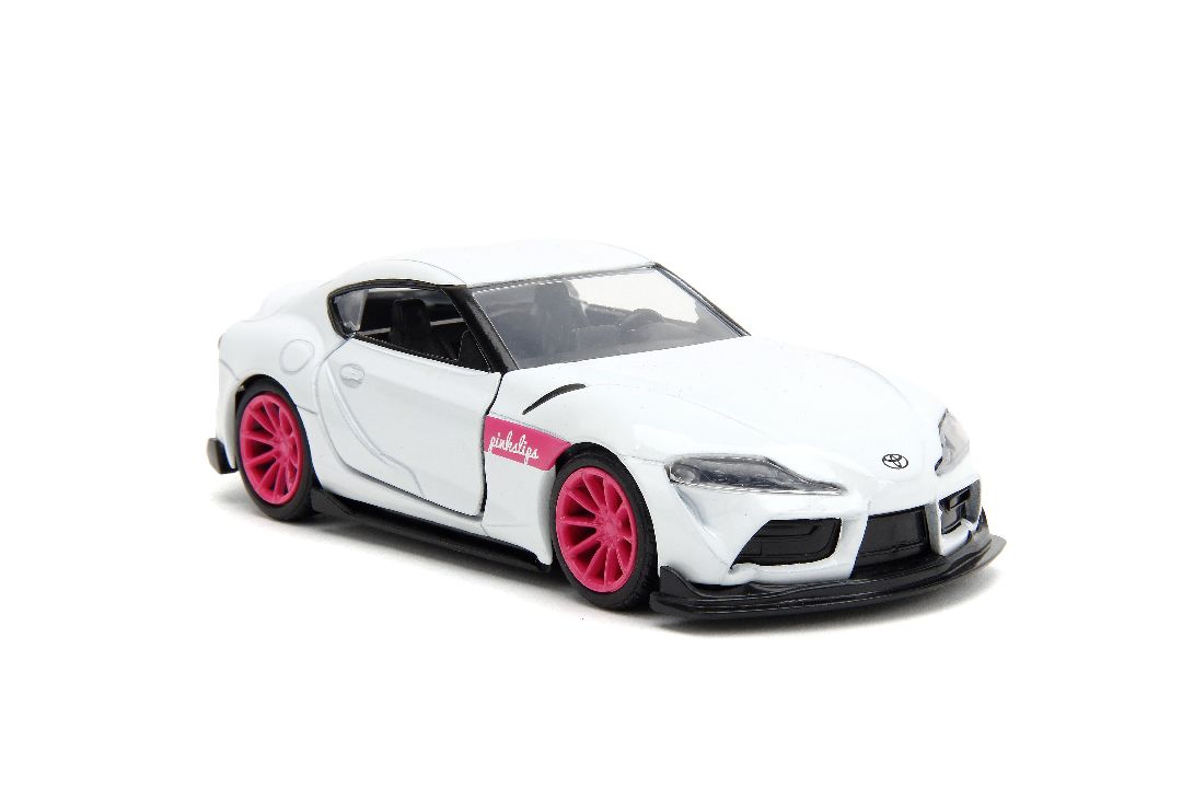 Jada 1/32 "Pink Slips" 2020 Toyota Supra - Glossy White