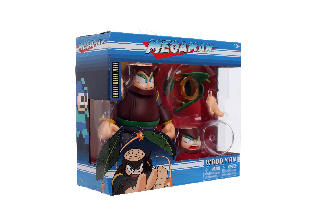 Jada 1/12 "Mega Man" - Wood Man Deluxe