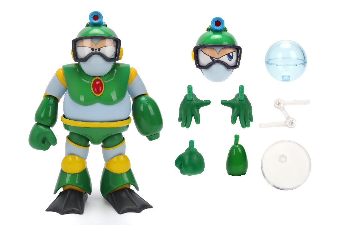 Jada 1/12 "Mega Man" - Bubble Man Deluxe