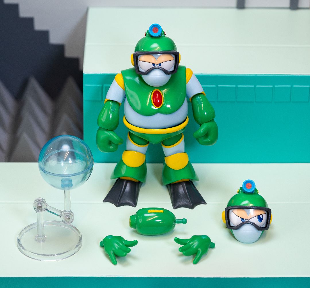 Jada 1/12 "Mega Man" - Bubble Man Deluxe