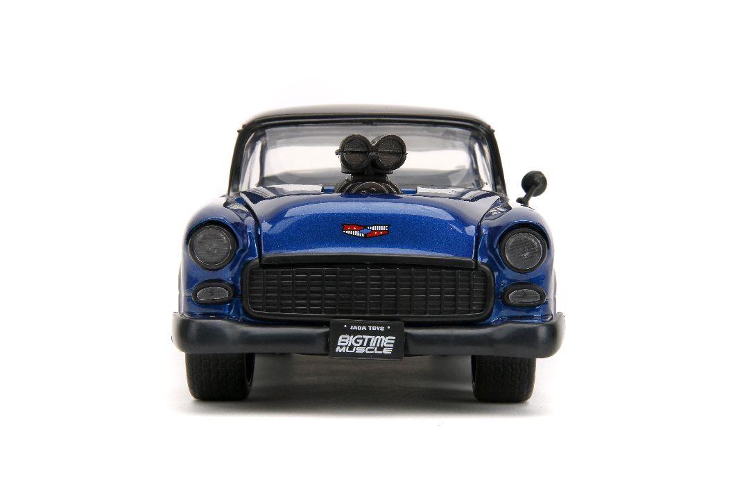 Jada 1/24 "BIGTIME Muscle" 1955 Chevy Bel Air - Metallic Blue