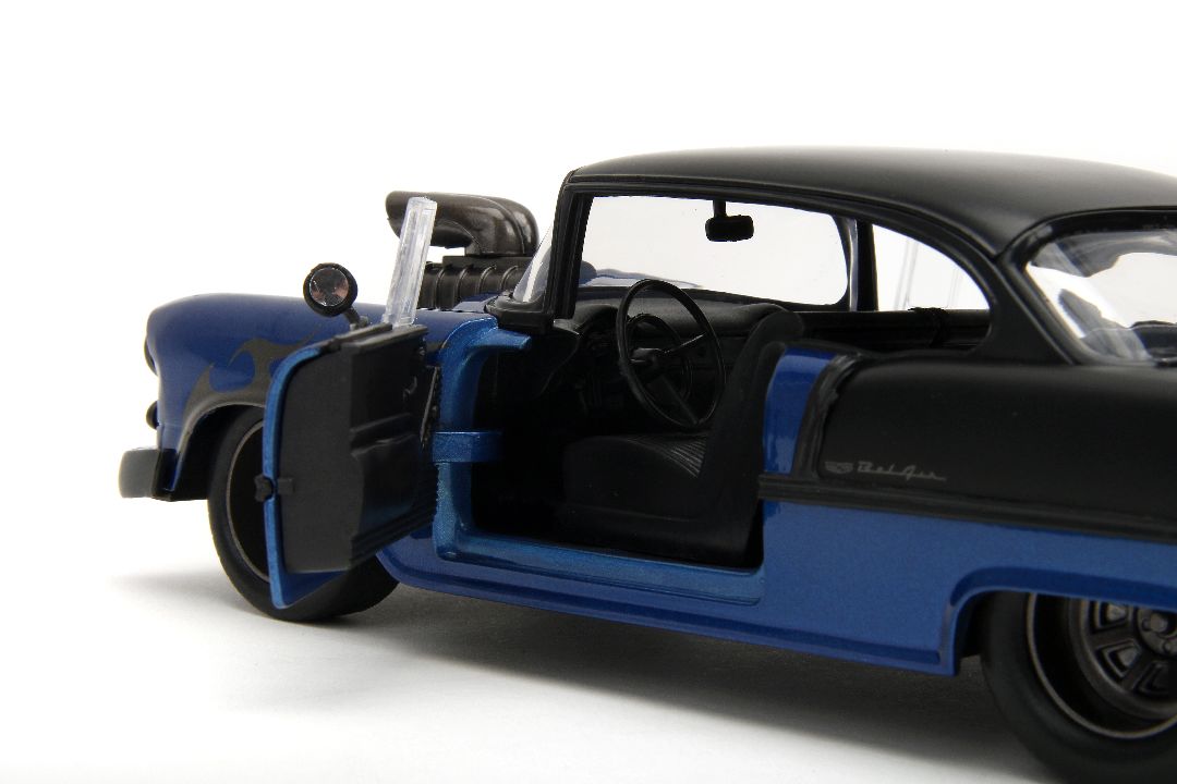 Jada 1/24 "BIGTIME Muscle" 1955 Chevy Bel Air - Metallic Blue