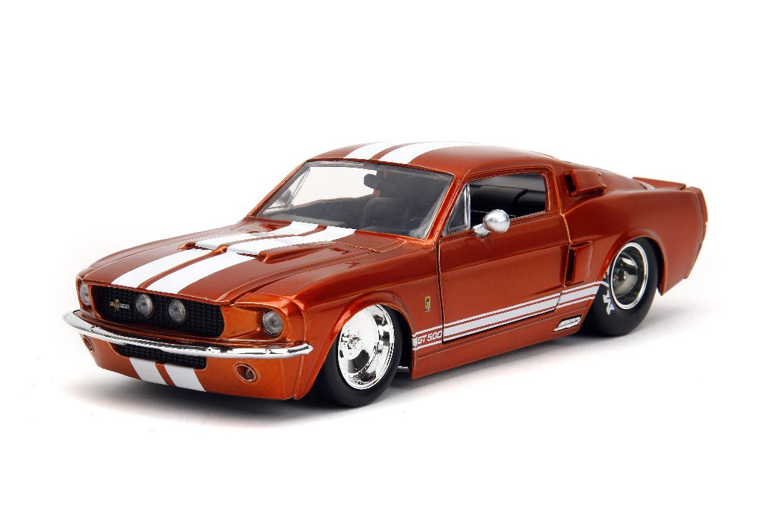 Jada 1/24 "BIGTIME Muscle" 1967 Shelby GT500 - Candy Orange - Click Image to Close