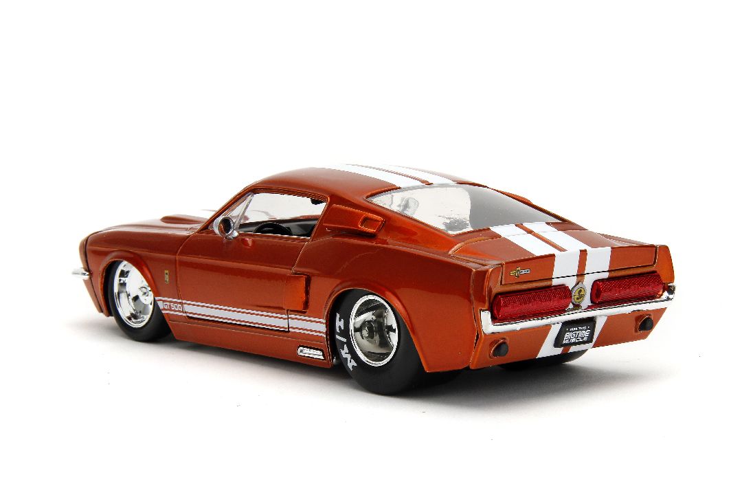 Jada 1/24 "BIGTIME Muscle" 1967 Shelby GT500 - Candy Orange - Click Image to Close