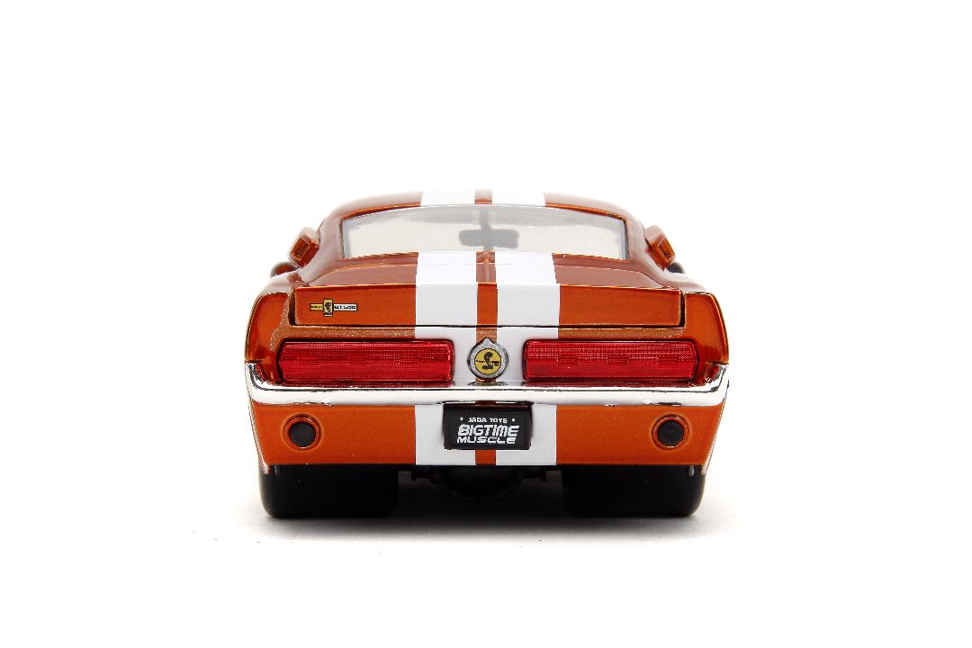 Jada 1/24 "BIGTIME Muscle" 1967 Shelby GT500 - Candy Orange - Click Image to Close